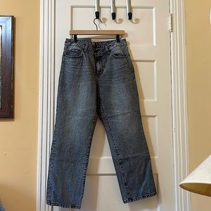 CAbi 100% Boyfriend Jeans Smoke Grey/Gray Wash